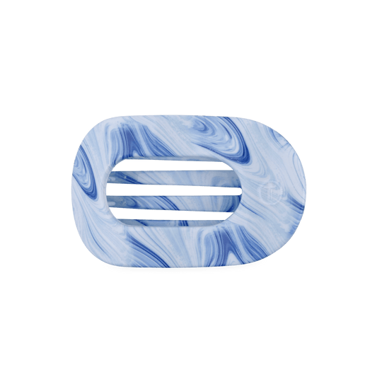 Tide & True Medium Flat Round Hair Clip
                in Blue - Medium
              