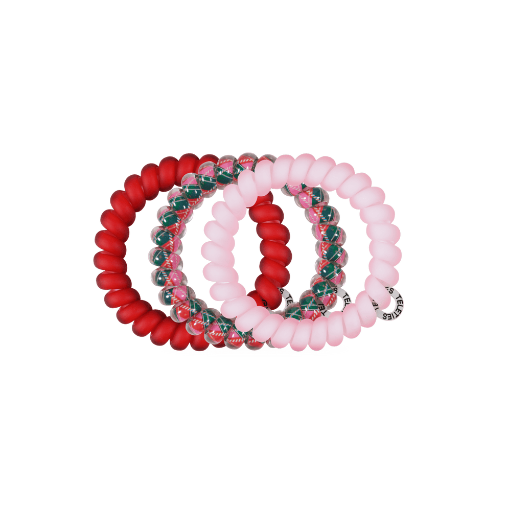 Tied in Tartan Large Hair Ties - Hair Ties - TELETIES
