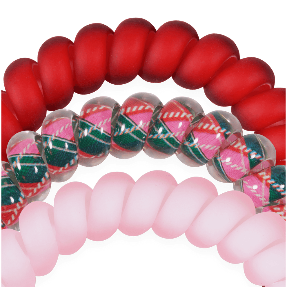 Tied in Tartan Large Hair Ties - Hair Ties - TELETIES
