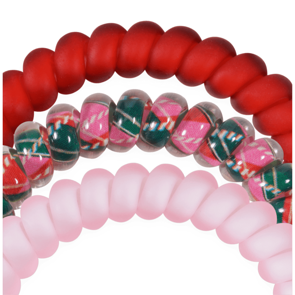 Tied in Tartan Small Hair Ties - Hair Ties - TELETIES
