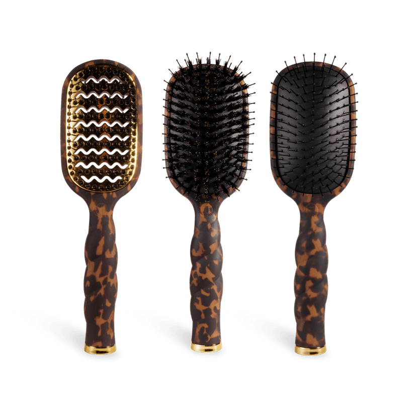 TELETIES - Tortoise Hair Brush Bundle - Image 1