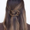 Tortoise Medium Flat Round Hair Clip - Hair Clips - TELETIES
