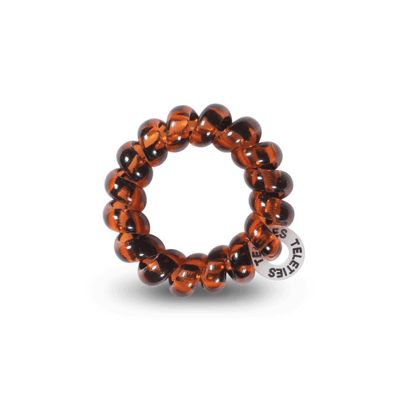 TELETIES - Tortoise Tiny Hair Ties in Black - Tiny - Image 3