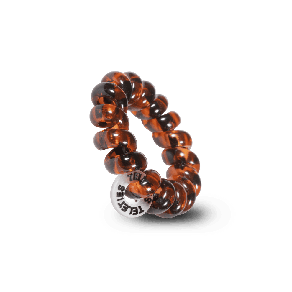 Tortoise Tiny Hair Ties - Hair Ties - TELETIES
