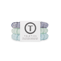 Totally Turquoise Large Hair Ties in Blue - Large