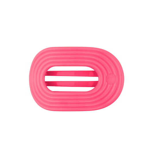 Tropic Twist Medium Flat Round Hair Clip
                in Pink - Medium
              