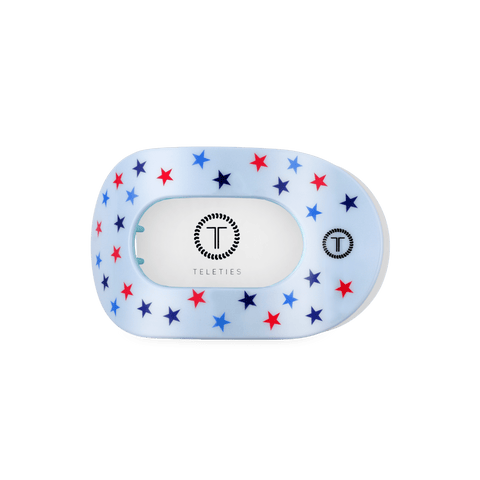 United We Sparkle Medium Flat Round Hair Clip