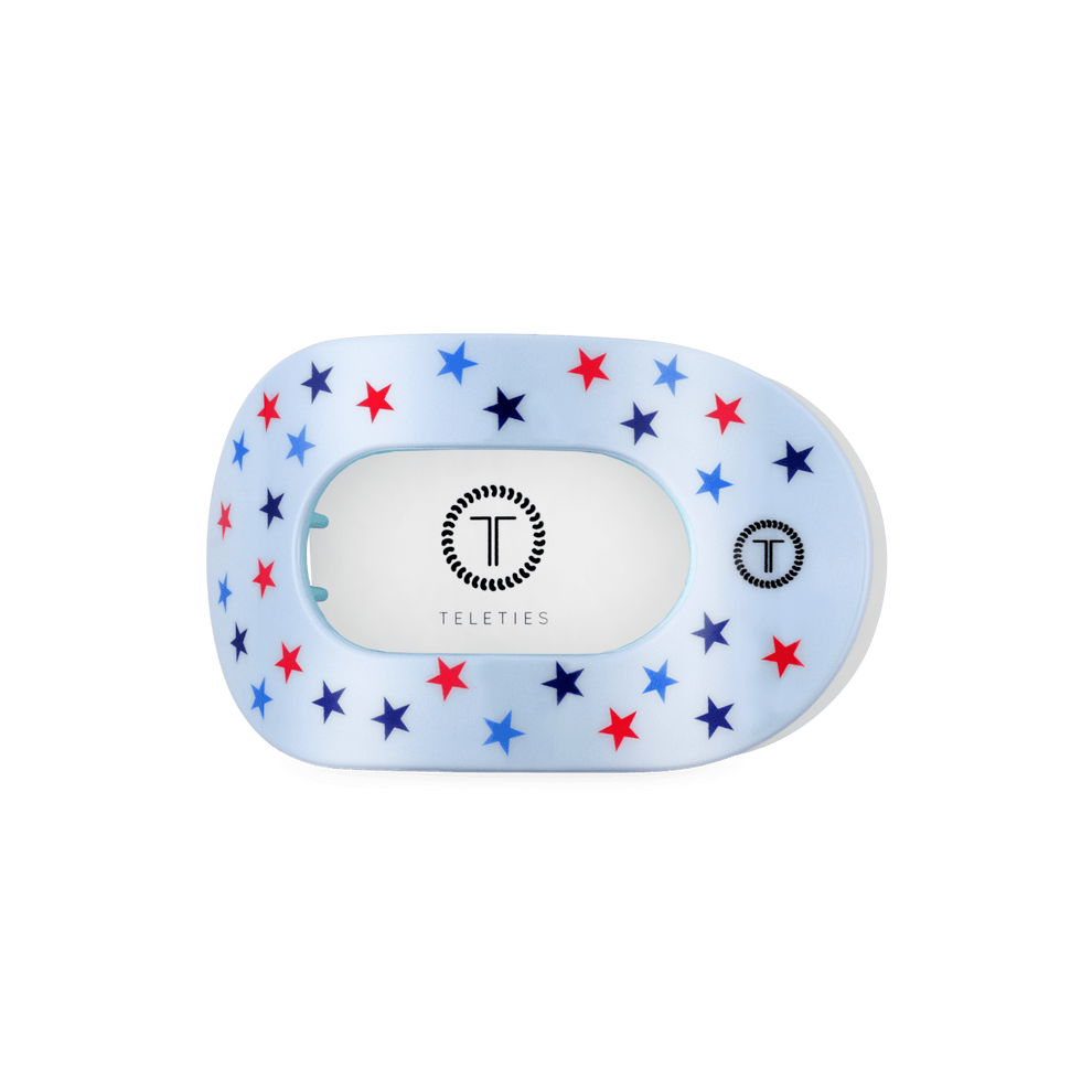 United We Sparkle Medium Flat Round Hair Clip - Hair Clips - TELETIES
