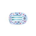 United We Sparkle Small Flat Round Hair Clip
                in Blue - Small
            