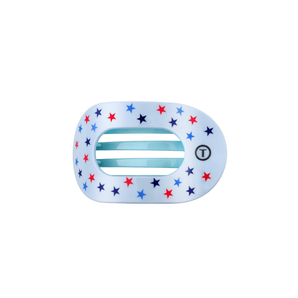 United We Sparkle Small Flat Round Hair Clip - Hair Clips - TELETIES
