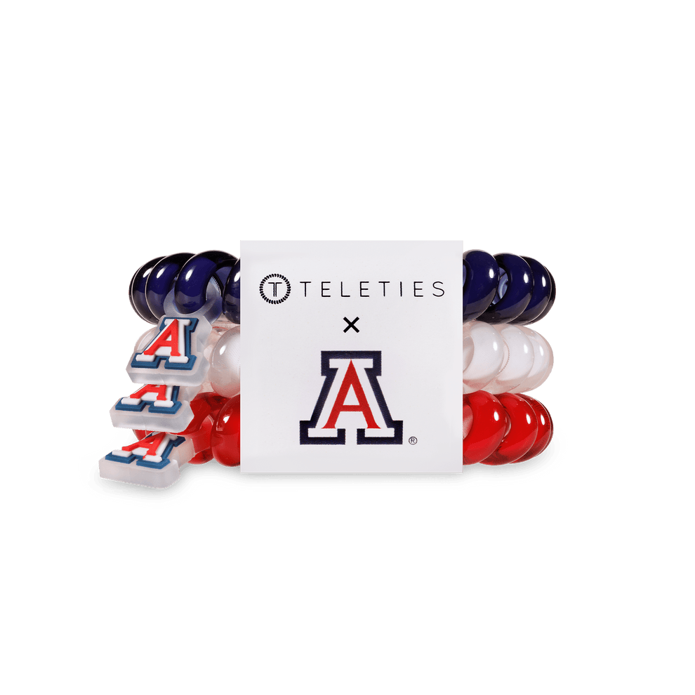 University of Arizona - Large - Hair Ties - TELETIES
