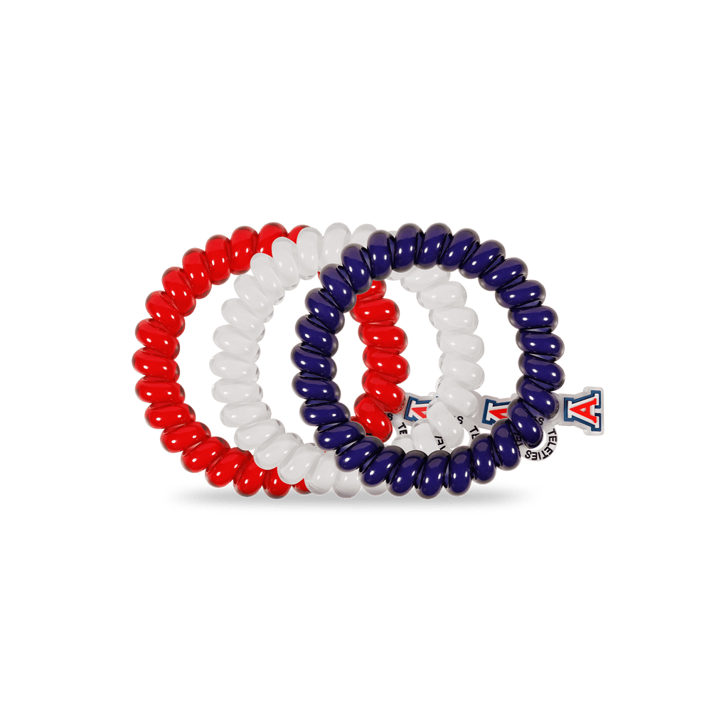 University of Arizona - Large - Hair Ties - TELETIES

