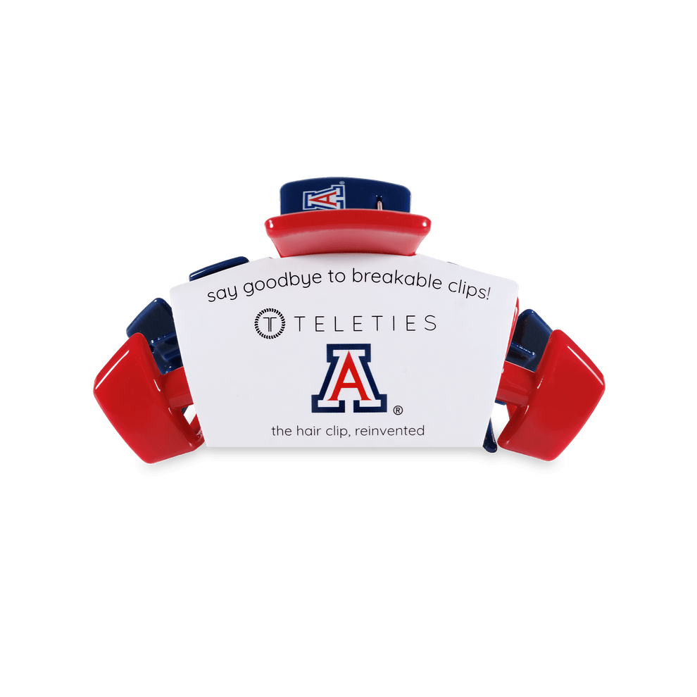 University of Arizona Medium Hair Clip - Hair Clips - TELETIES
