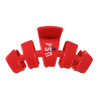USA Classic Red Large Claw Clip - Hair Clips - TELETIES
