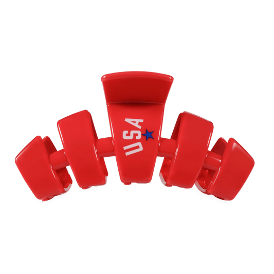 USA Classic Red Large Claw Clip
                in Red - Large
              