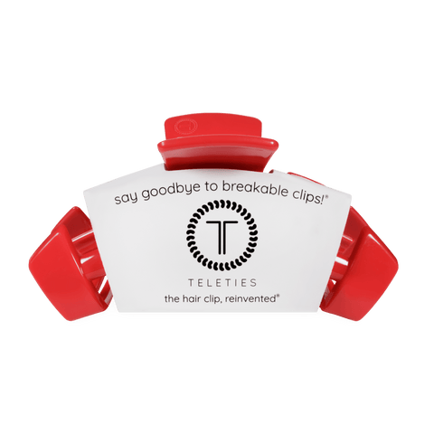 USA Classic Red Large Claw Clip