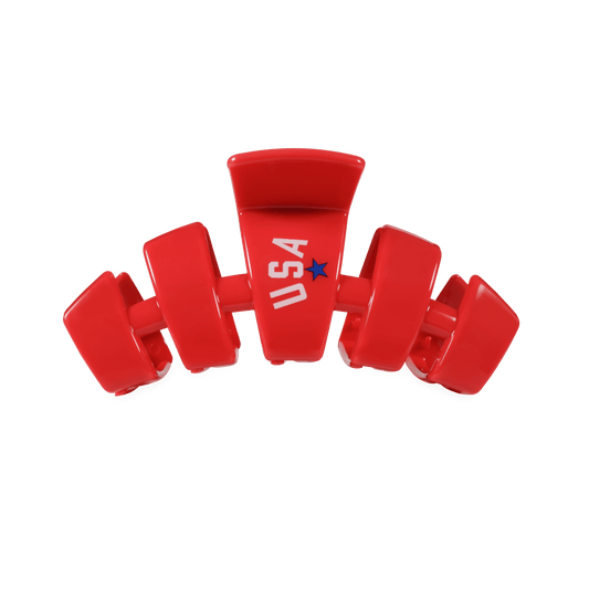 USA Classic Red Medium Claw Clip
                in Red - Medium
              