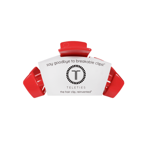 USA Classic Red Small Claw Clip