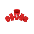 USA Classic Red Small Claw Clip
                in Red - Small
            