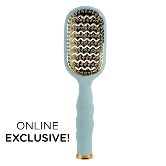 Vented Hair Brush - Blue
                in Blue - Full Size
              