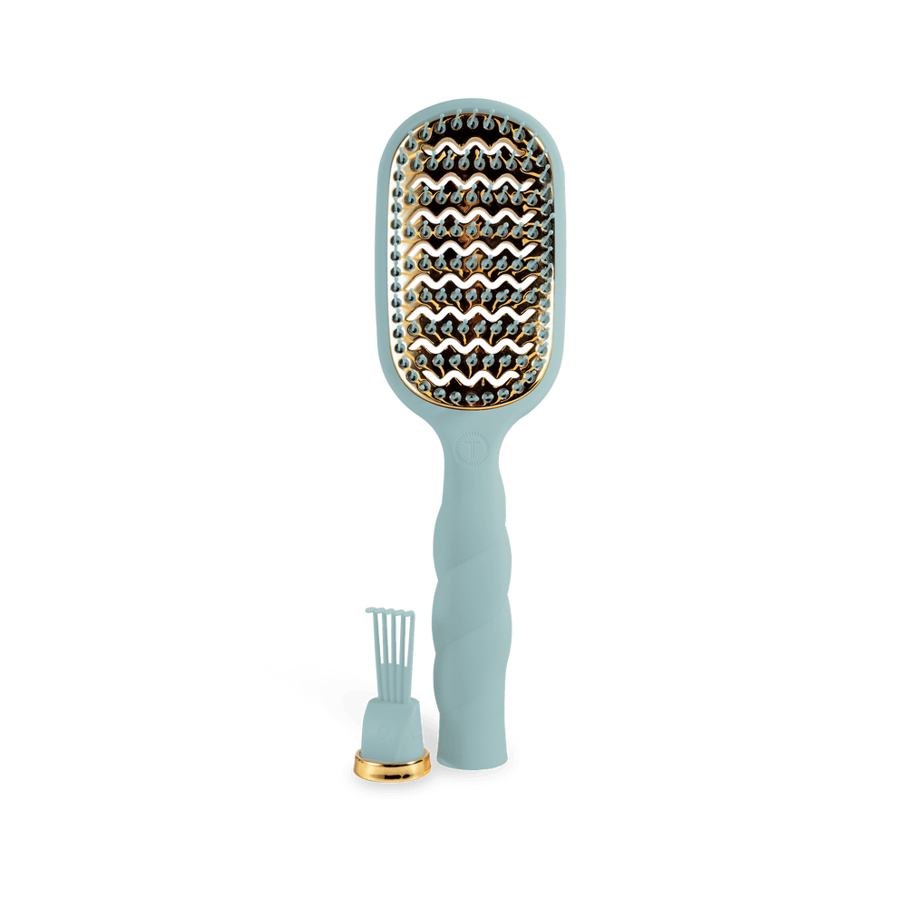 Vented Hair Brush - Blue - Hairbrush - TELETIES
