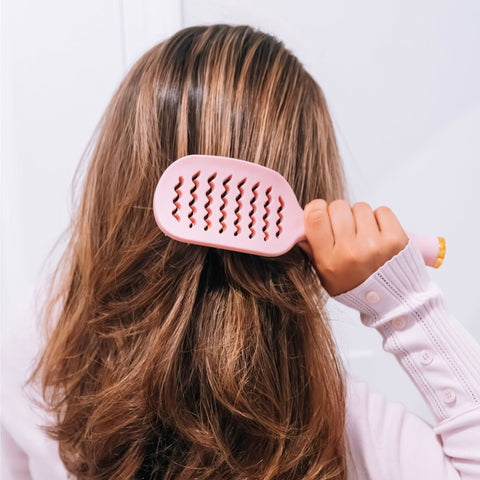 Vented Hair Brush - Bubblegum Pink