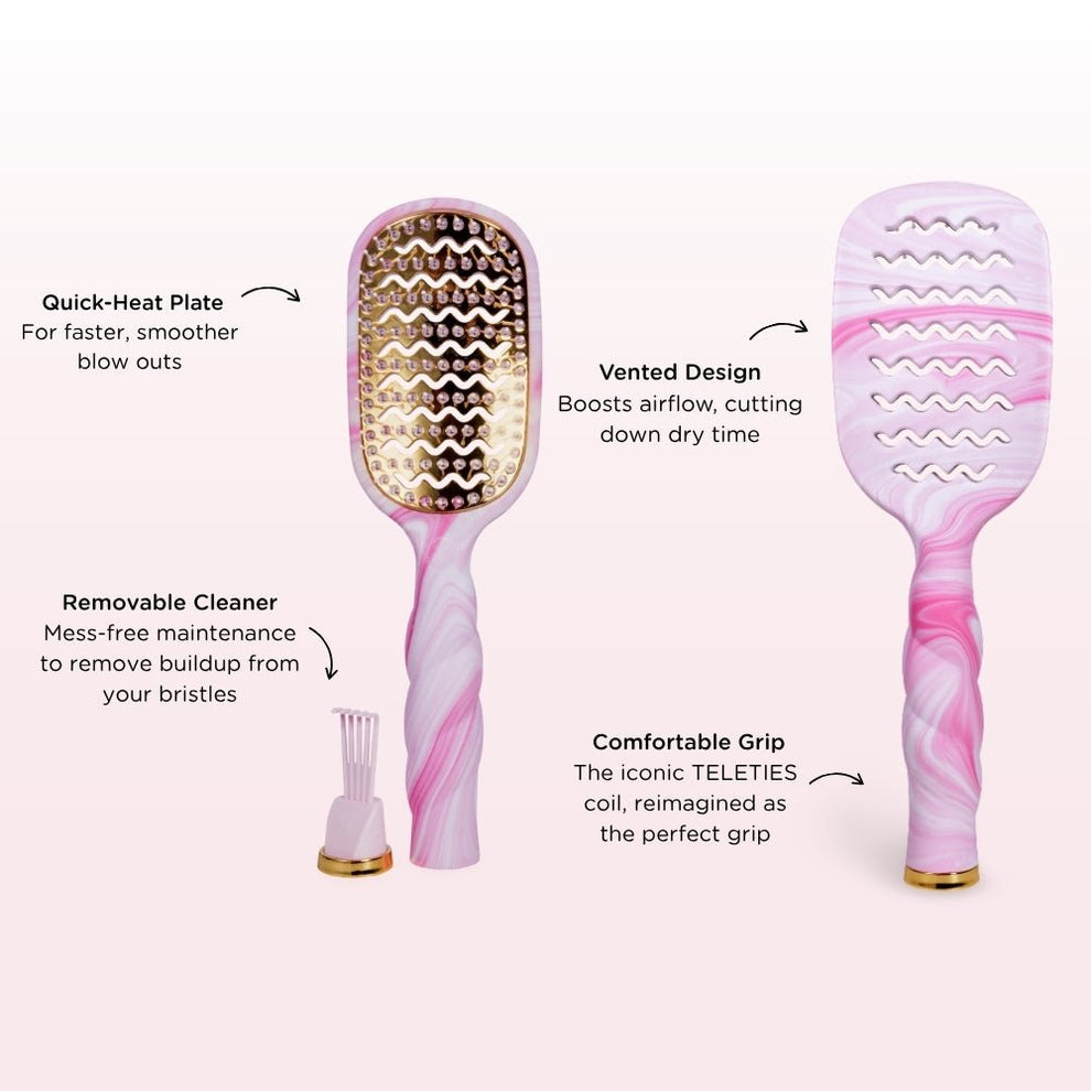 Vented Hair Brush - Pinch Me! - Hairbrush - TELETIES
