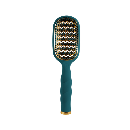 Vented Hair Brush - Teal With It
                in Blue - Full Size
              