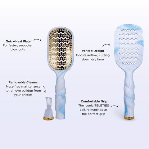 Vented Hair Brush - Tide & True Tie Dye