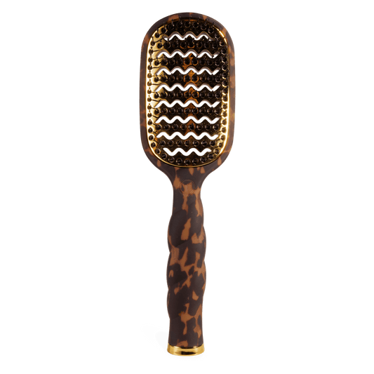 Vented Hair Brush - Tortoise
                in Brown Black - Full Size
              
