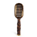 Vented Hair Brush - Tortoise in Brown Black - Full Size