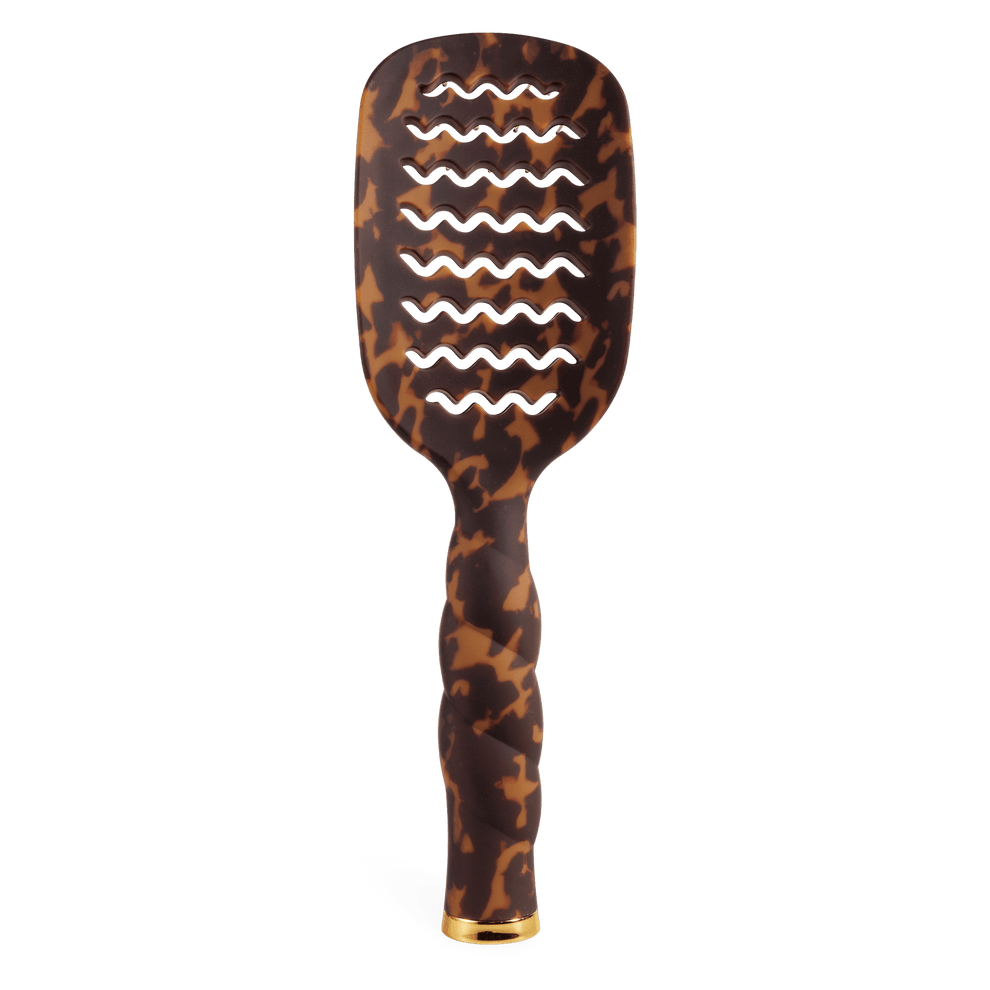 Vented Hair Brush - Tortoise - Hairbrush - TELETIES
