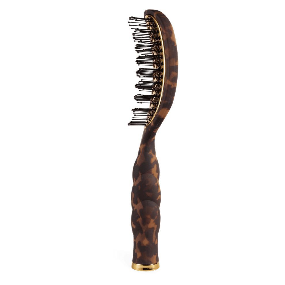 Vented Hair Brush - Tortoise - Hairbrush - TELETIES
