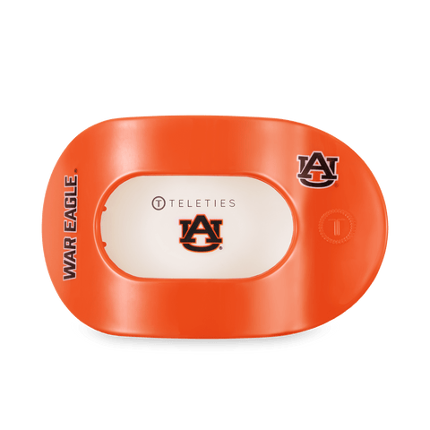 War Eagle! Large Flat Round Hair Clip