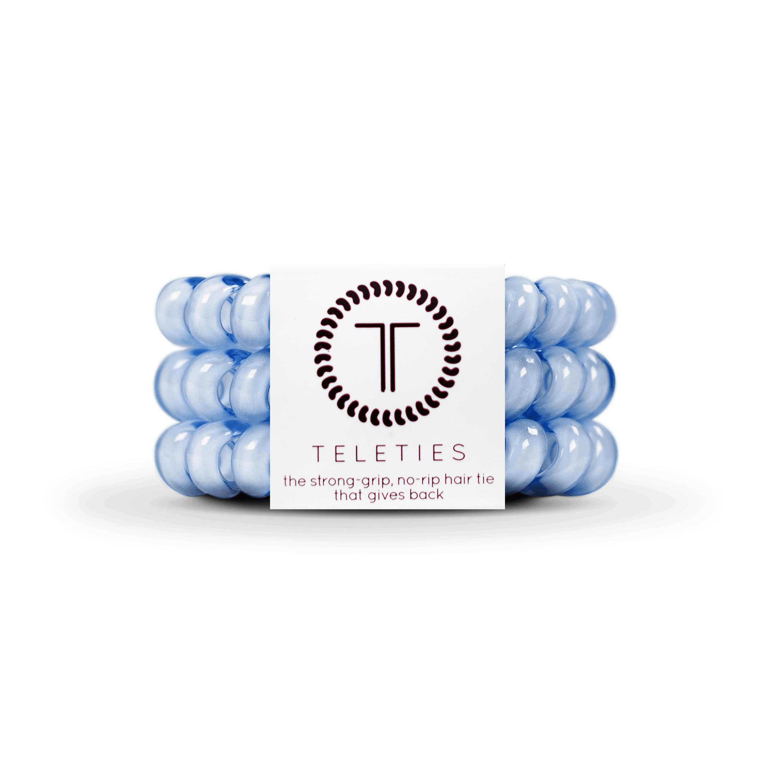 Washed Denim Hair Ties
