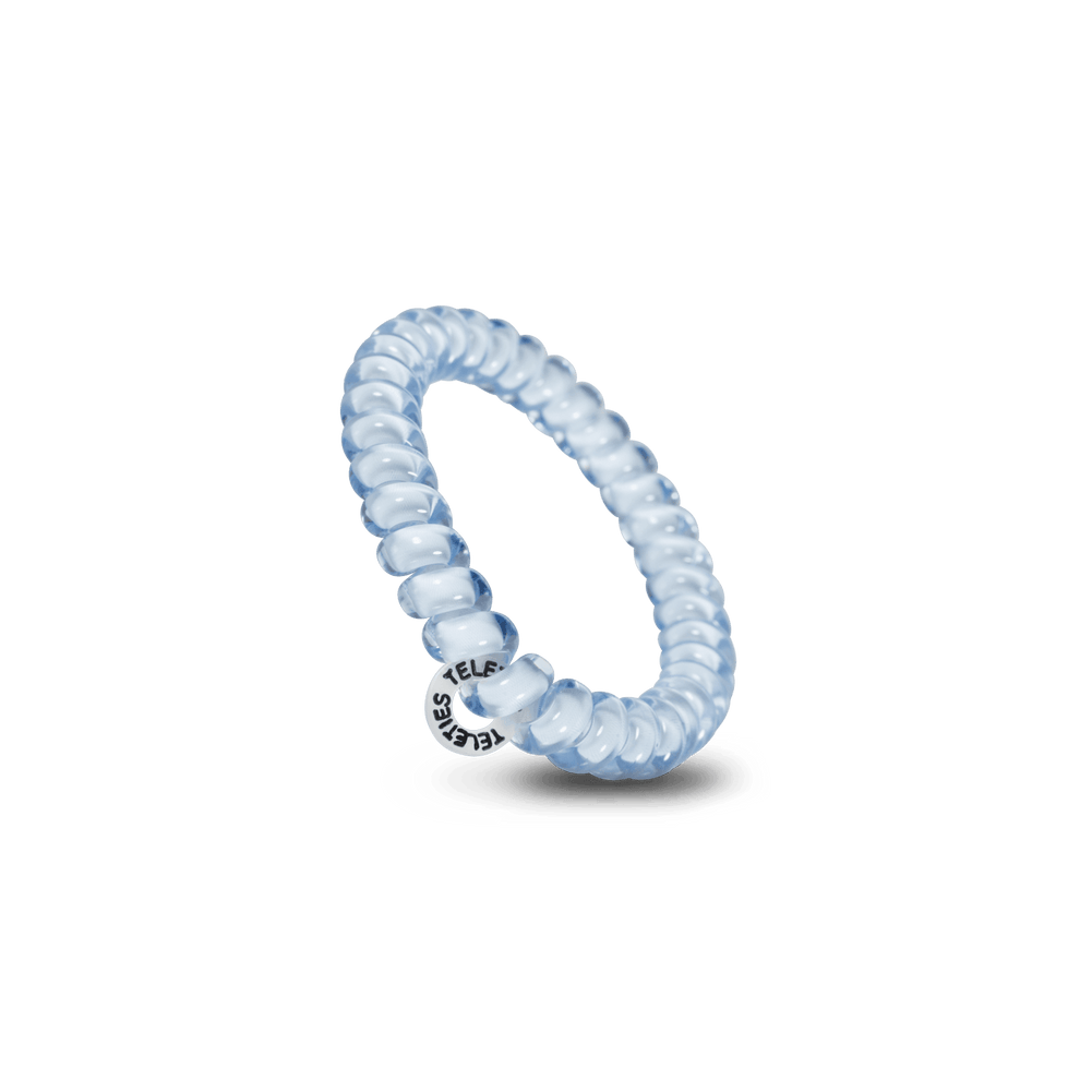 Washed Denim Small Hair Ties - Hair Ties - TELETIES
