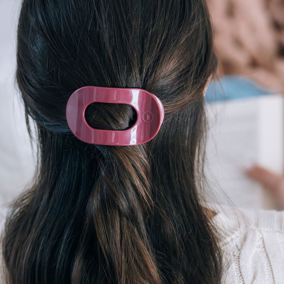 Wild Side Small Flat Round Hair Clip - Hair Clips - TELETIES
