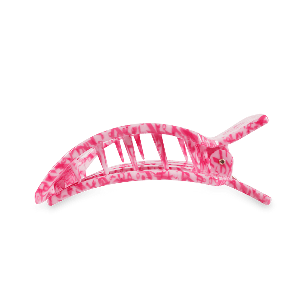 Wrapped in Ribbons Large Flat Square Hair Clip - Large Hair Clip - TELETIES

