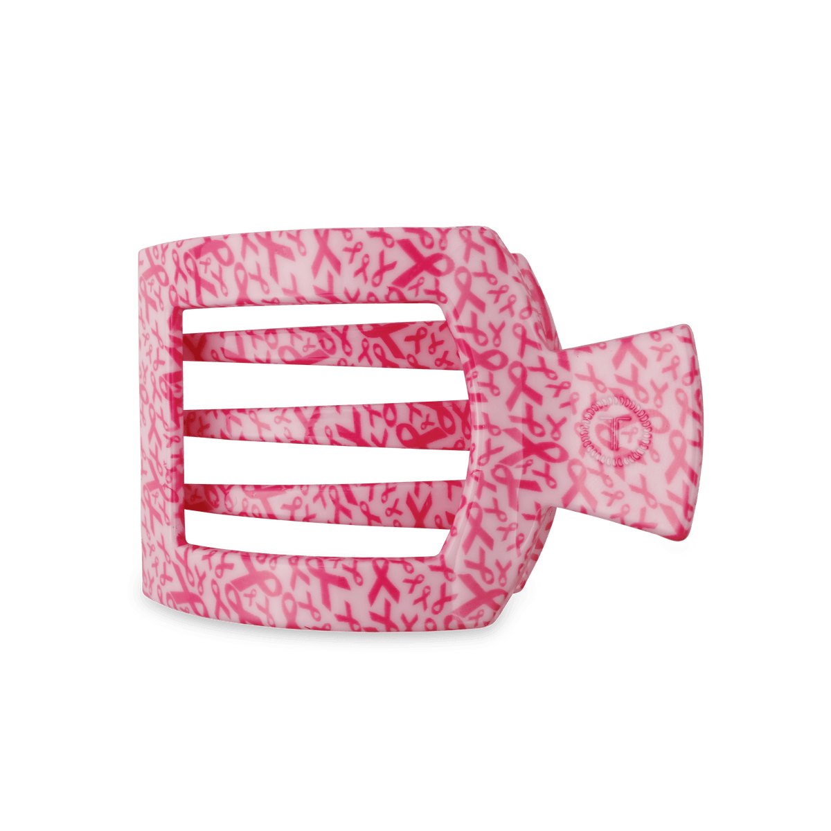 Wrapped Ribbons Large Flat Square Hair Clip