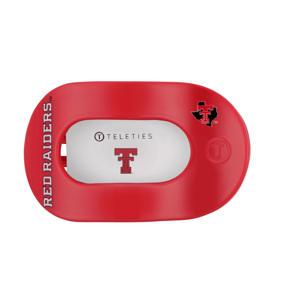 Wreck 'Em Tech! Large Flat Round Hair Clip - Hair Clips - TELETIES
