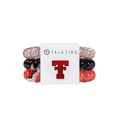Wreck 'Em Tech! Large Hair Ties
                in Red Black White - Large
            