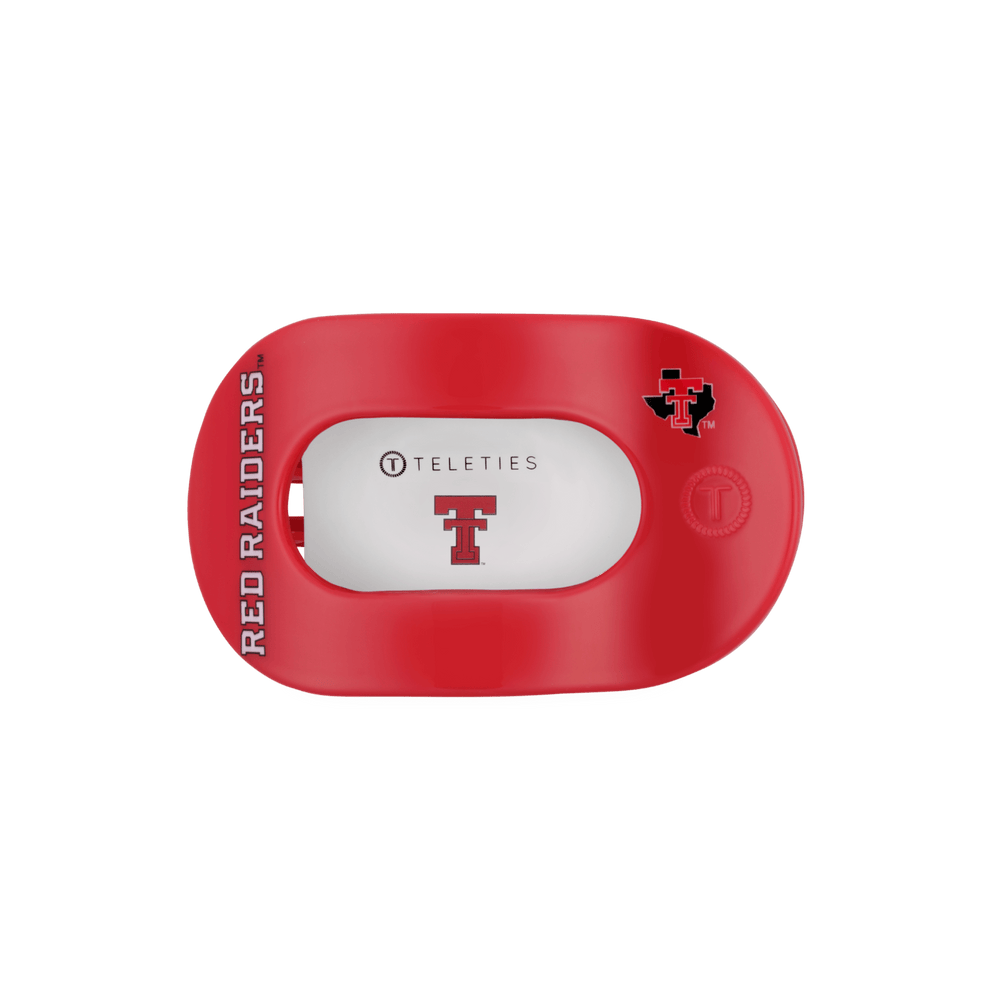 Wreck 'Em Tech! Medium Flat Round Hair Clip - Hair Clips - TELETIES

