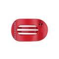 Wreck 'Em Tech! Medium Flat Round Hair Clip
                in Red - Medium
            