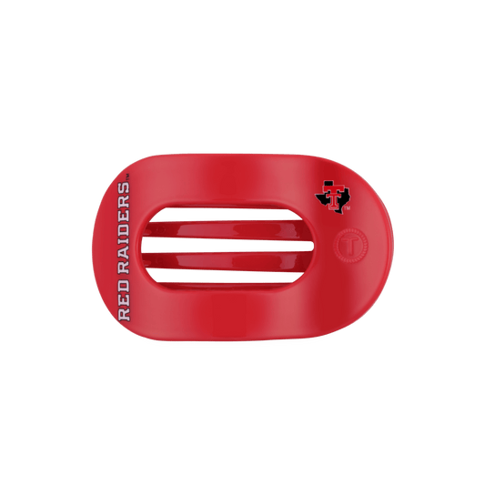 Wreck 'Em Tech! Medium Flat Round Hair Clip
                in Red - Medium
              