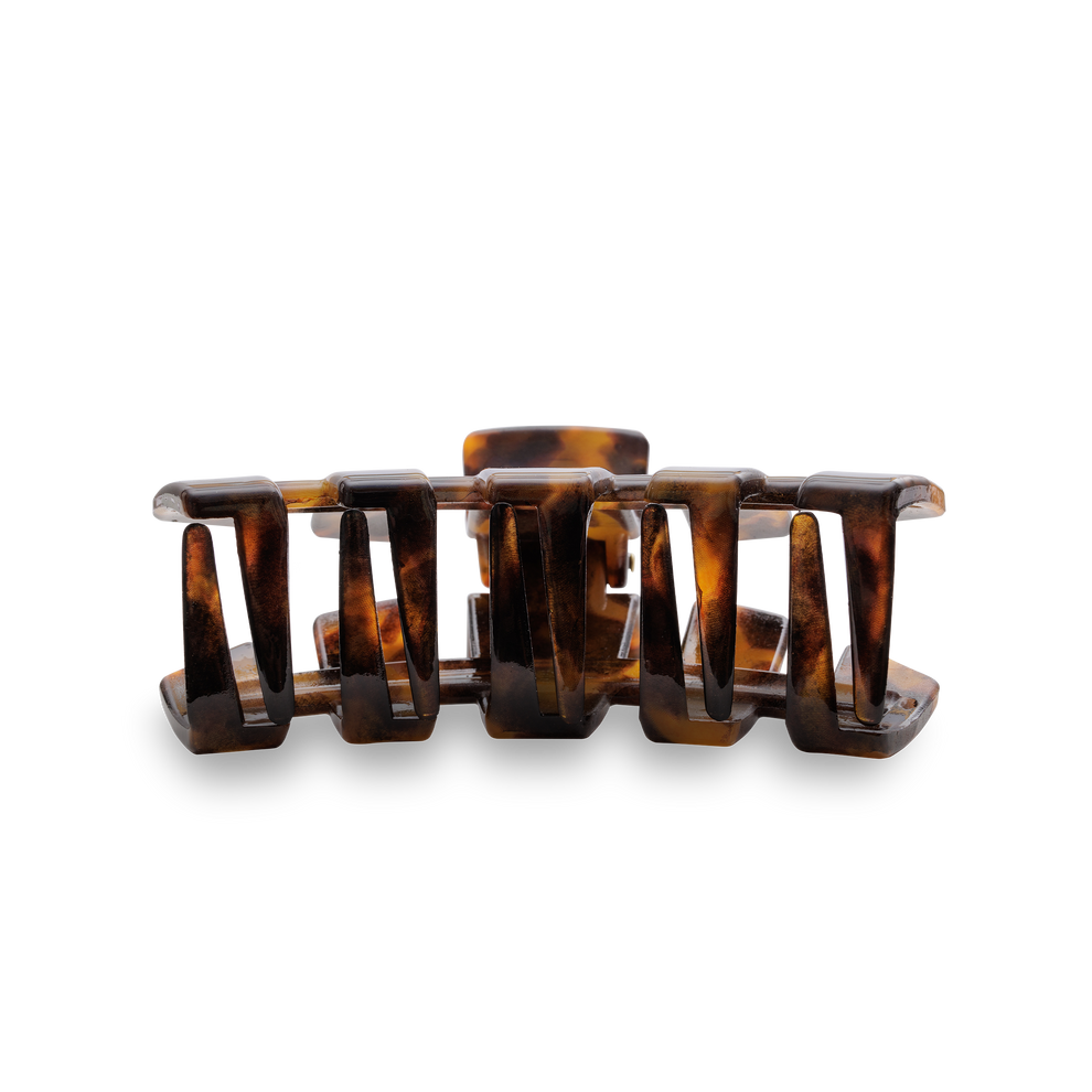 Classic Tortoise Medium Claw Clip - Hair Clips - TELETIES
