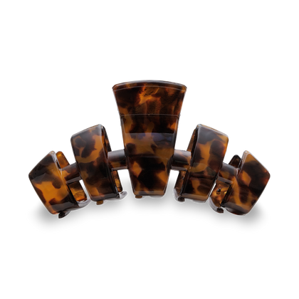 TODEROY Large Hair Claws Tortoise Barrettes Rectangular Claw Clips