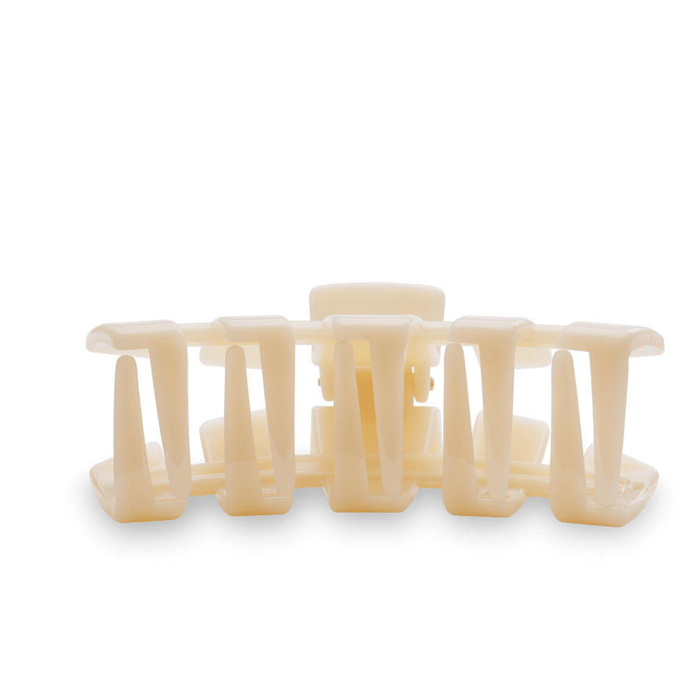 Almond Beige Medium Hair Clip - Medium Hair Clip - TELETIES
