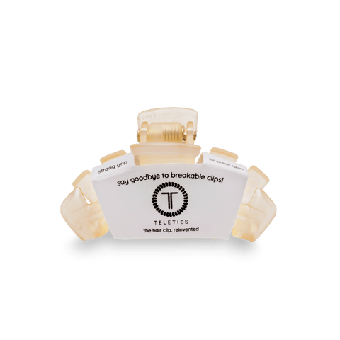 Classic Almond Beige Tiny Claw Clip