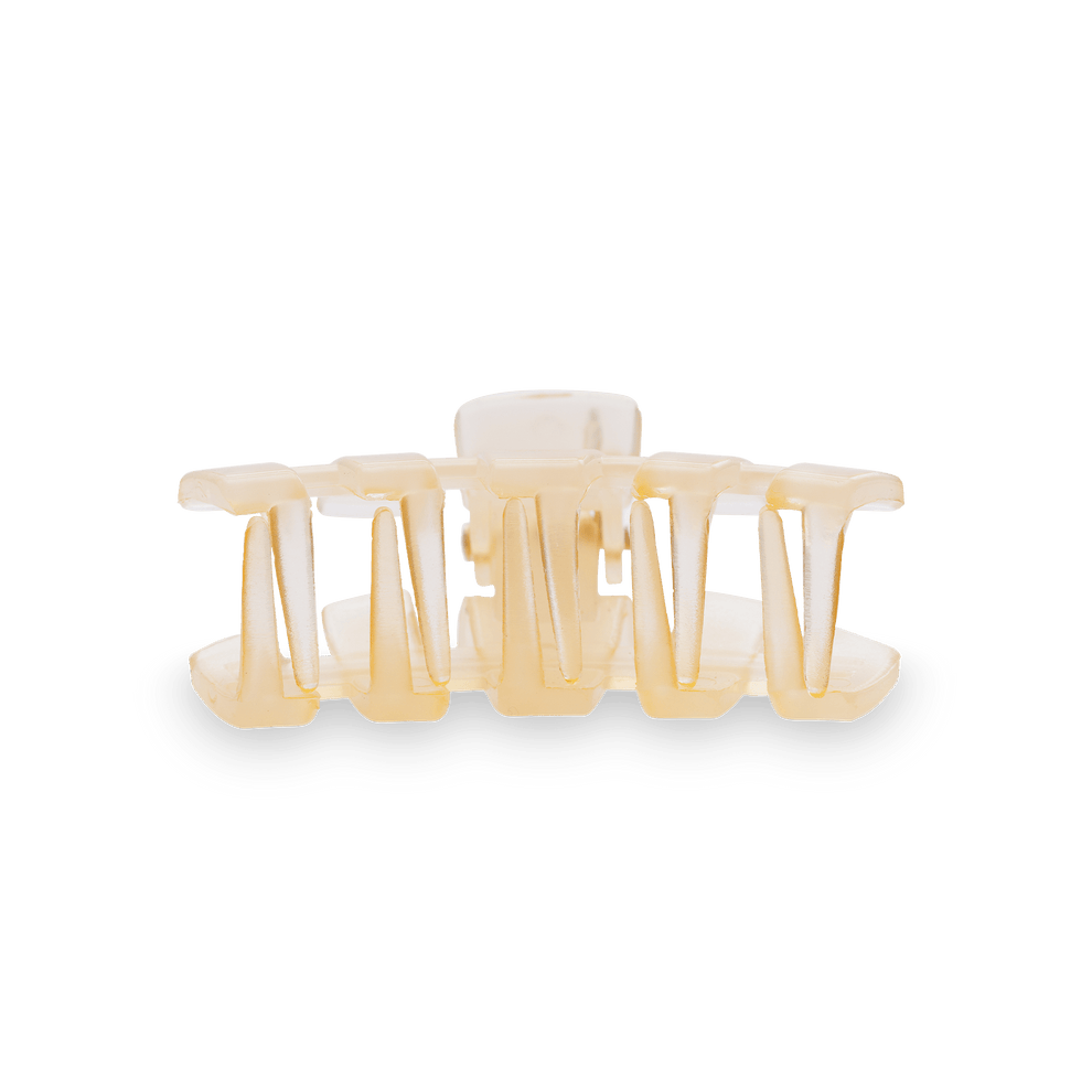 Almond Beige Tiny Hair Clip - Tiny Hair Clip - TELETIES
