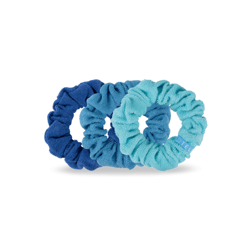 Bora Bora Terry Cloth - Large Scrunchie - TELETIES

